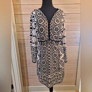 Antik Batik Ida Mini Dress, Beaded Tassels, Boho